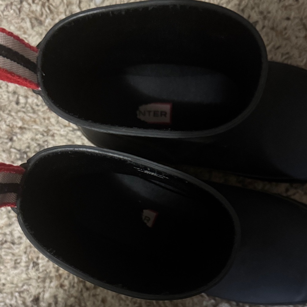 Hunter Black Rain Boots - Picture 6 of 7